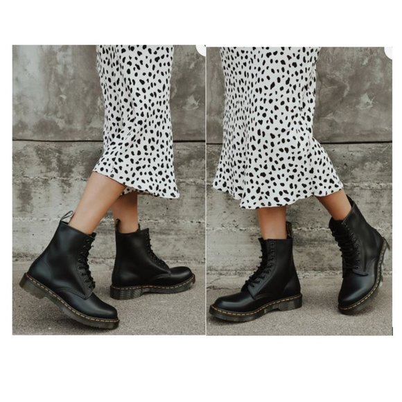 Dr.Martens Pascal Combat Boots (G) - Picture 10 of 12